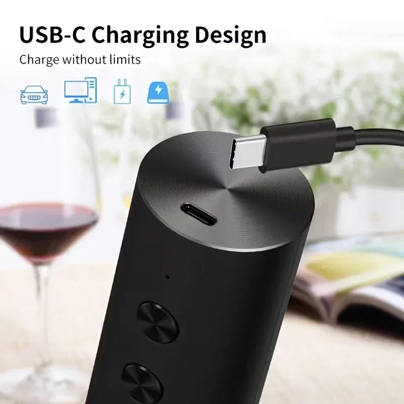 Electric Wine Opener Set