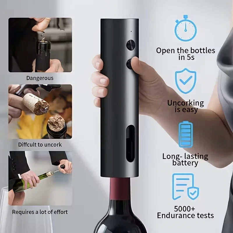 Electric Wine Opener Set
